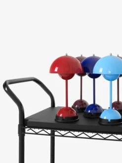 &Tradition Flowerpot VP9 portable table lamp, cobalt blue