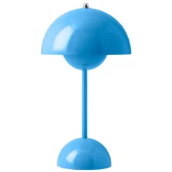 &Tradition Flowerpot VP9 portable table lamp, swim blue