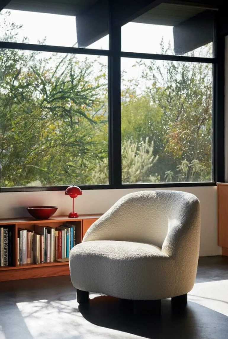 &Tradition Flowerpot VP9 portable table lamp, vermilion red