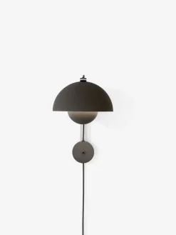 &Tradition Flowerpot VP8 wall lamp, matt black