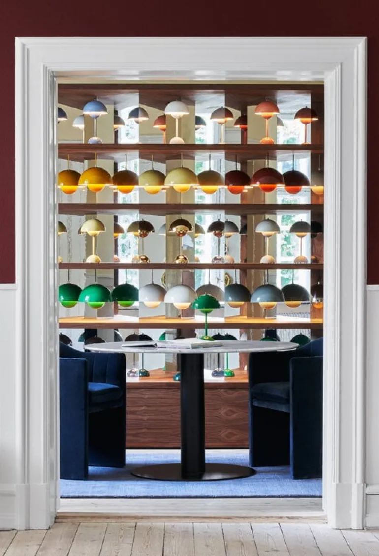 &Tradition Flowerpot VP1 pendant, mustard