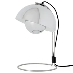 &Tradition Flowerpot VP4 table lamp, chrome plated