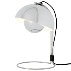 &Tradition Flowerpot VP4 table lamp, chrome plated
