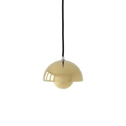 &Tradition Flowerpot VP10 pendant, brass plated
