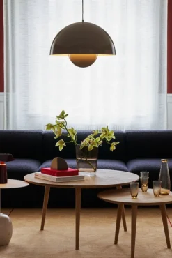 &Tradition Flowerpot VP2 pendant, grey beige