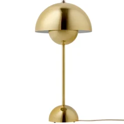 &Tradition Flowerpot VP3 table lamp, brass plated