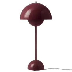 &Tradition Flowerpot VP3 table lamp, dark plum