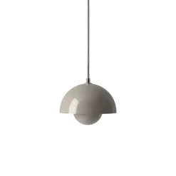 &Tradition Flowerpot VP10 pendant, grey beige