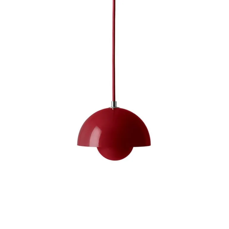 &Tradition Flowerpot VP10 pendant, vermilion red