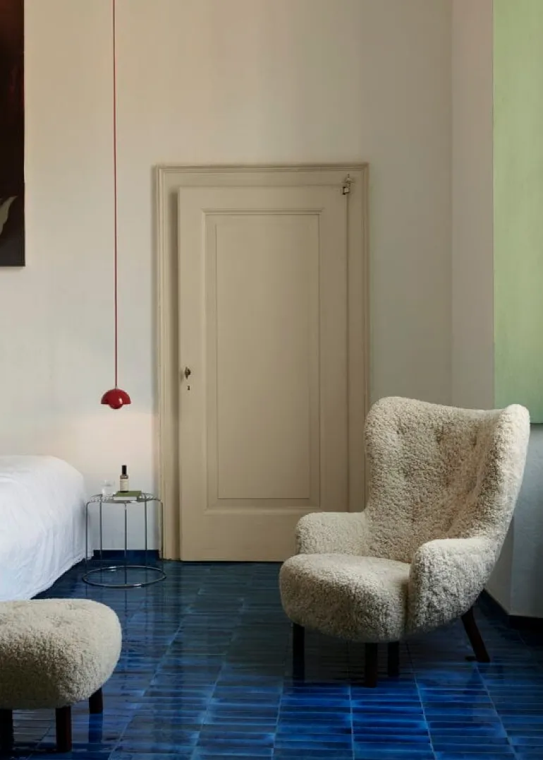 &Tradition Flowerpot VP10 pendant, vermilion red