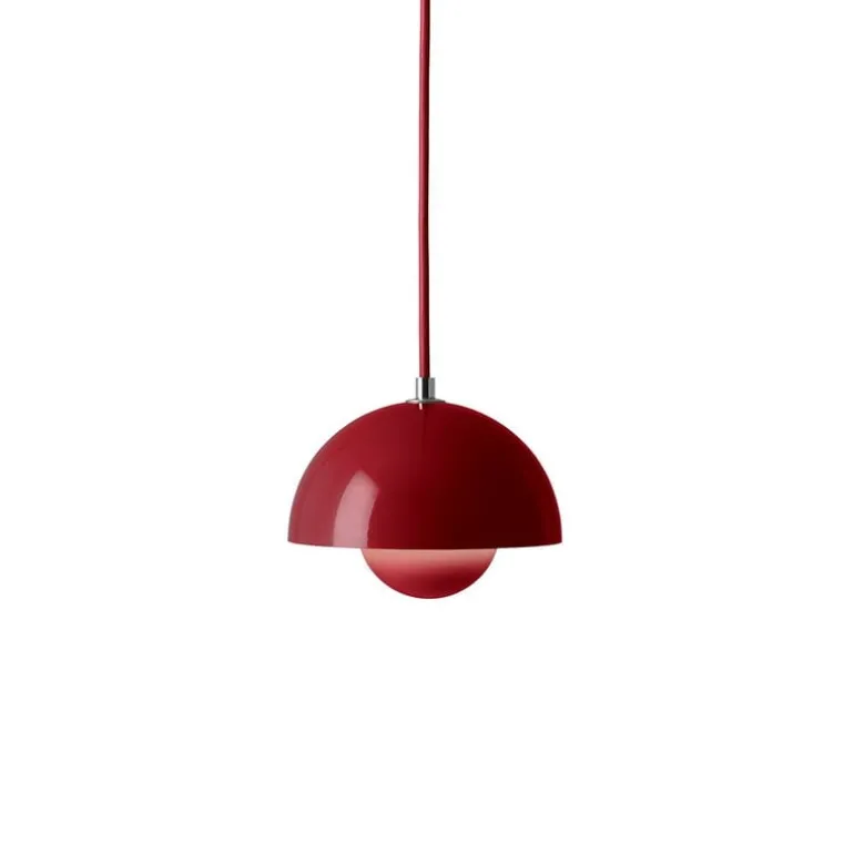 &Tradition Flowerpot VP10 pendant, vermilion red