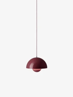 &Tradition Flowerpot VP7 pendant, dark plum