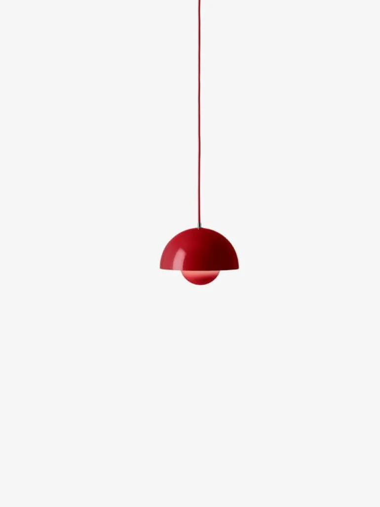 &Tradition Flowerpot VP1 pendant, vermilion red