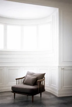 &Tradition Fly SC1 armchair, smoked oak - Hot Madison 094