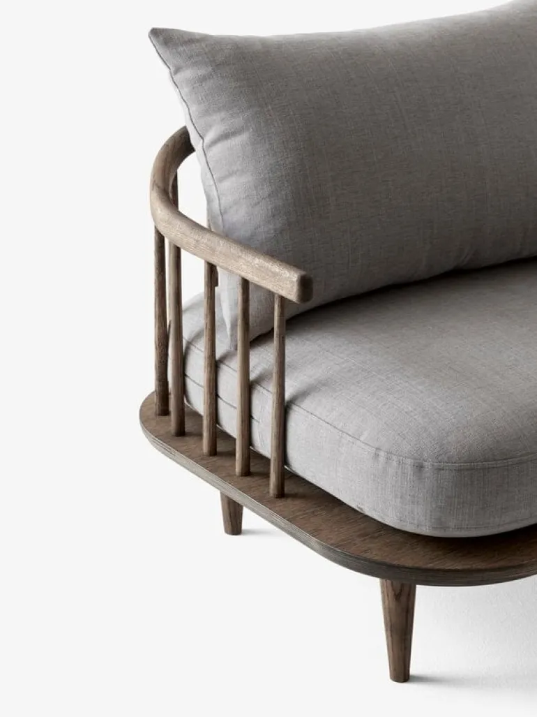 &Tradition Fly SC1 armchair, smoked oak - Hot Madison 094