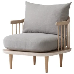 &Tradition Fly SC10 lounge chair, white oiled oak - Hot Madison 094