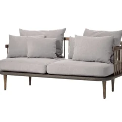 &Tradition Fly SC2 sofa, smoked oak - Hot Madison 094