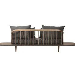&Tradition Fly SC3 sofa with sidetables, smoked oak - Hot Madison 093