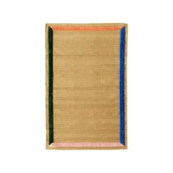 &Tradition Framed AP13 wool rug, 90 x 140 cm, sisal