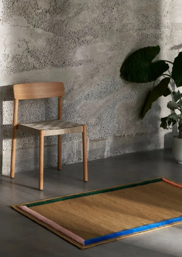 &Tradition Framed AP13 wool rug, 90 x 140 cm, sisal