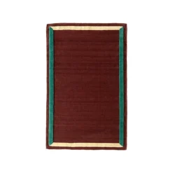 &Tradition Framed AP13 wool rug, 90 x 140 cm, plum