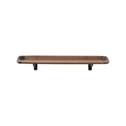 &Tradition Guild HM14 shelf, 75 x 24,6 cm, lacquered walnut