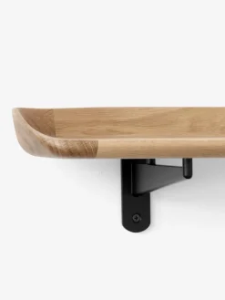 &Tradition Guild HM14 shelf, 75 x 24,6 cm, lacquered oak