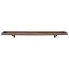&Tradition Guild HM15 shelf, 120 x 27 cm, lacquered walnut