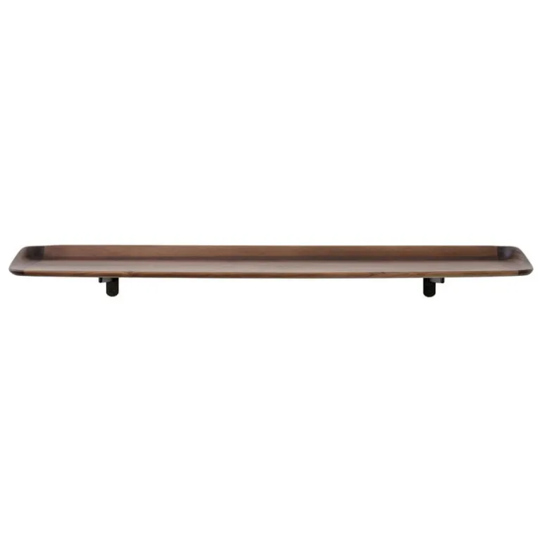 &Tradition Guild HM15 shelf, 120 x 27 cm, lacquered walnut