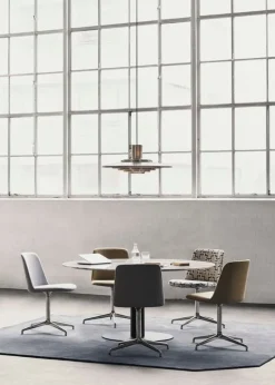 &Tradition In Between SK20 table, black - white marble