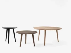 &Tradition In Between SK13 lounge table, black oak