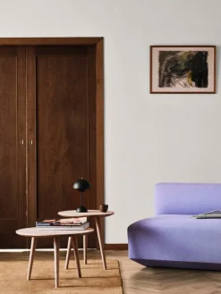 &Tradition In Between SK13 lounge table, smoked oak