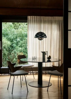 &Tradition In Between SK12 table, black - green marble