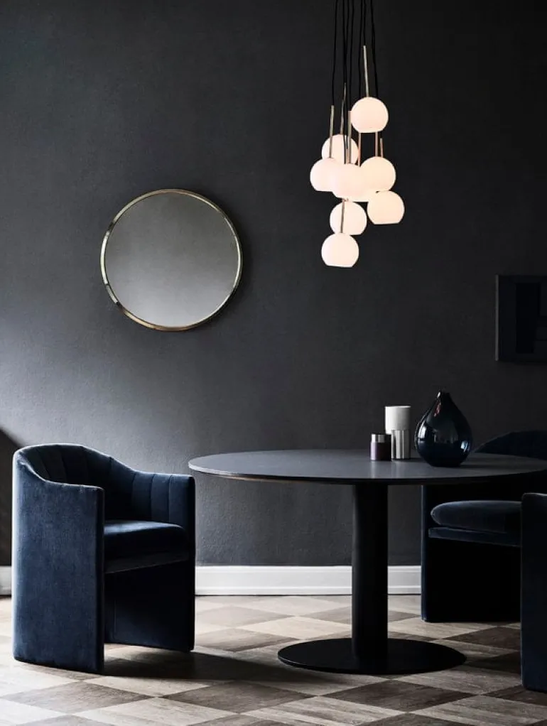 &Tradition In Between SK12 table 120 cm, black oak