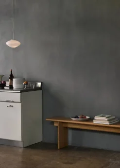 &Tradition Ita OS6 bench, 230 x 30 cm, oak