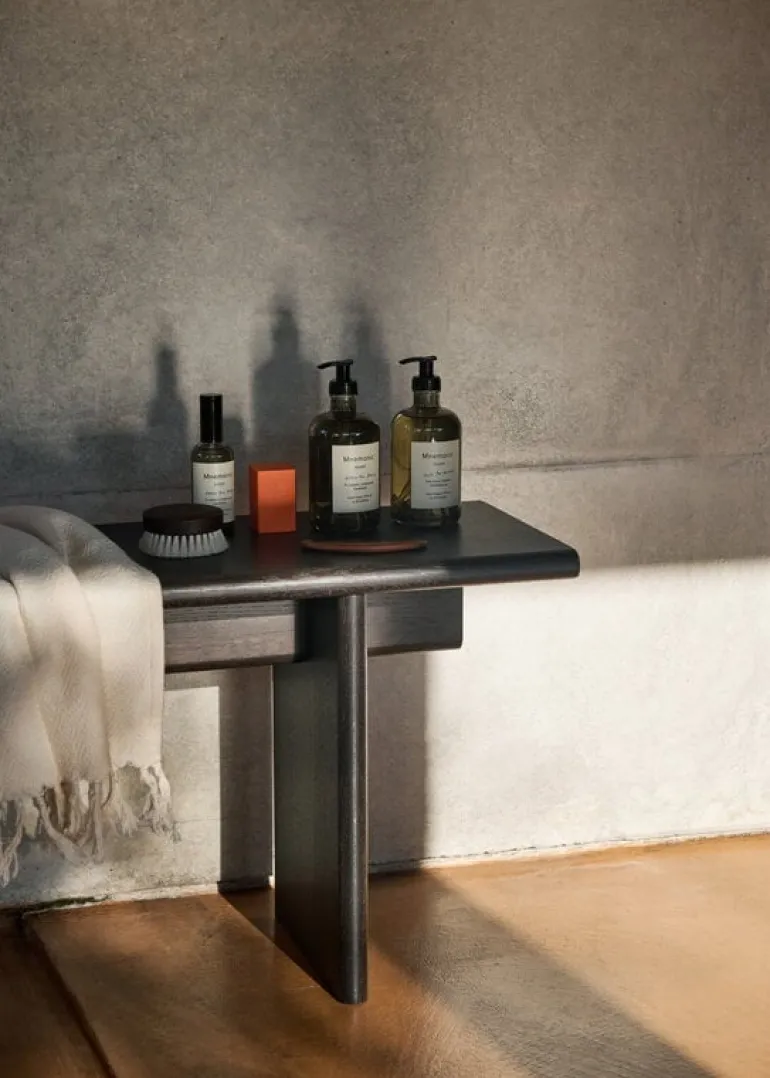 &Tradition Ita OS5 bench, 170 x 30 cm, dark stained oak