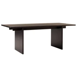 &Tradition Ita OS1 dining table, 200 x 95 cm, dark stained oak