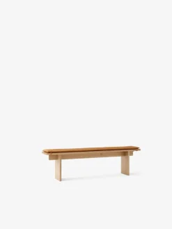 &Tradition Ita OS5 seat pad, 170 x 30 cm, Noble cognac leather