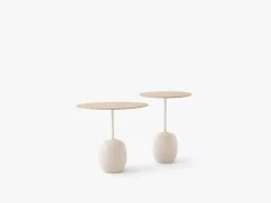 &Tradition Lato LN9 coffee table, oak - Cream Diva marble