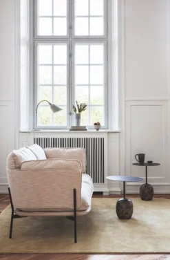 &Tradition Lato LN9 coffee table, black - Emperador marble