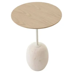 &Tradition Lato LN8 coffee table, oak - Cream Diva marble