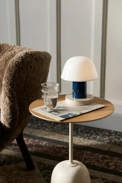 &Tradition Lato LN8 coffee table, oak - Cream Diva marble