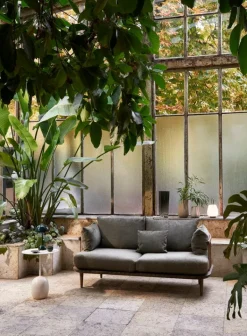 &Tradition Lato LN8 coffee table, oak - Cream Diva marble