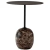 &Tradition Lato LN8 coffee table, black - Emperador marble