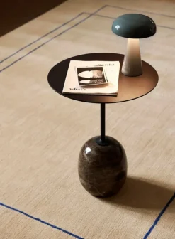 &Tradition Lato LN8 coffee table, black - Emperador marble