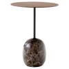 &Tradition Lato LN8 coffee table, walnut - Emperador marble