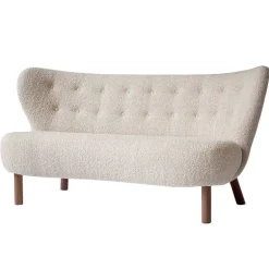 &Tradition Little Petra VB2 sofa, Karakorum 003 - oiled walnut