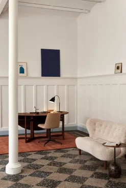 &Tradition Little Petra VB2 sofa, Karakorum 003 - oiled walnut