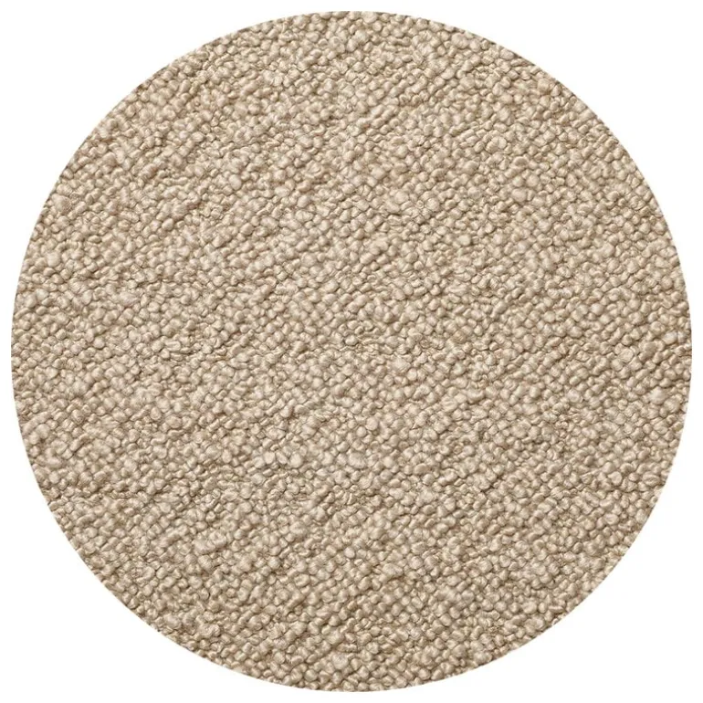 &Tradition Little Petra lounge chair and pouf, Karakorum 003 - walnut