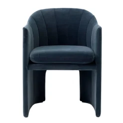 &Tradition Loafer SC24 chair, Ritz 0408 Blue-gray